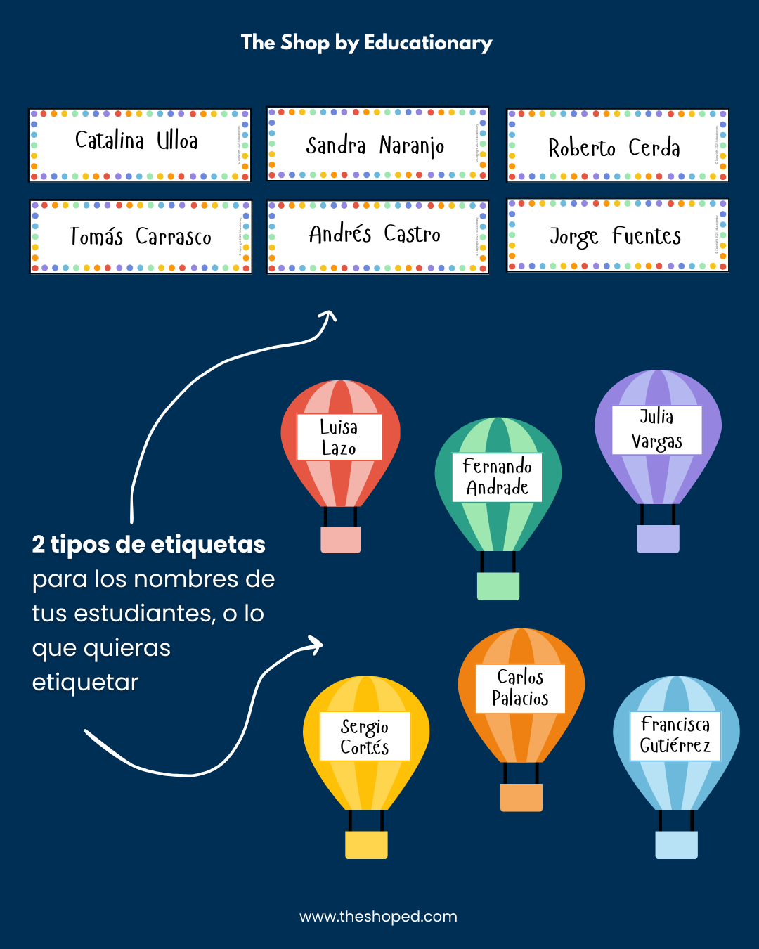 Material decorativo: Set bienvenida para sala - Confetti (Ed.Básica)