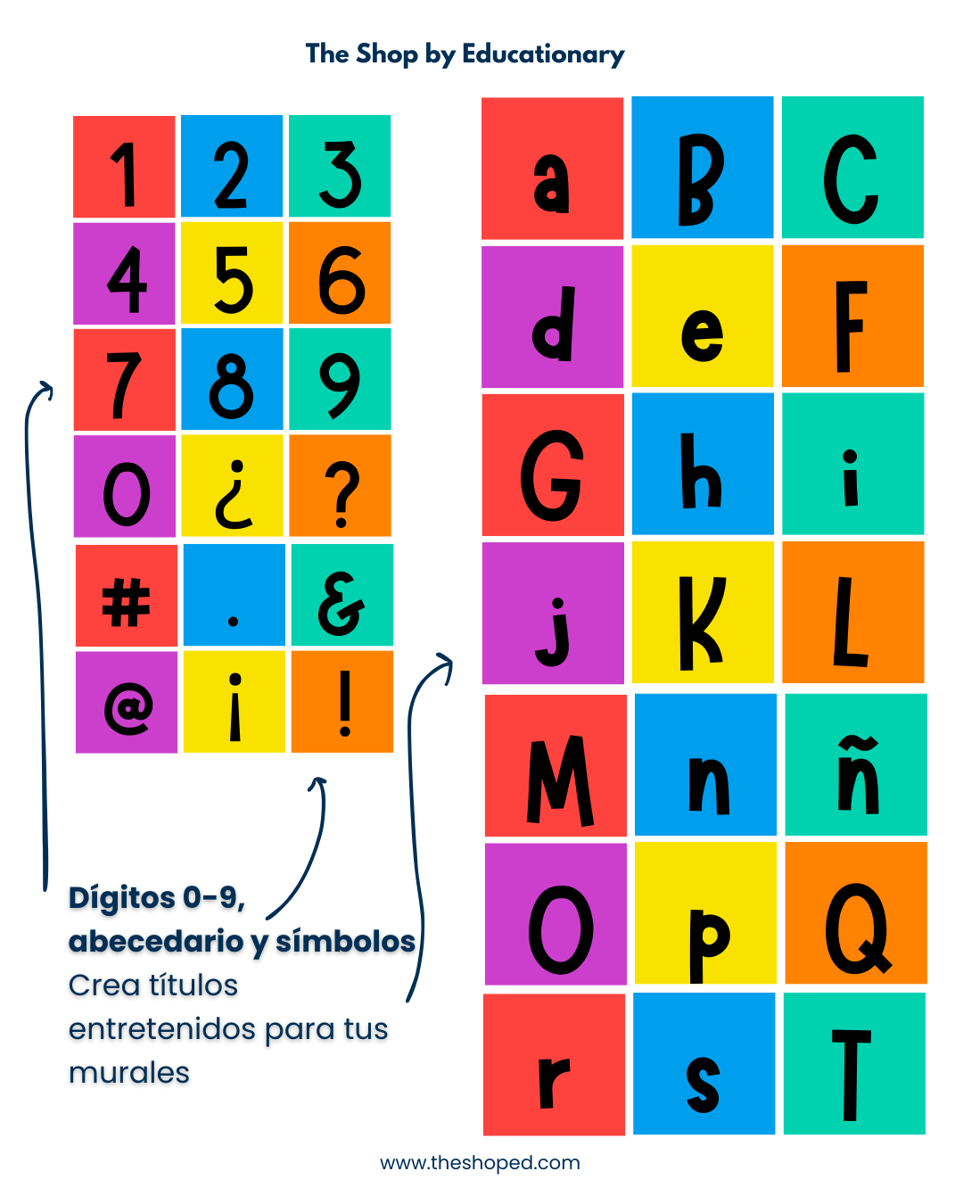 Material decorativo: Set bienvenida para sala - Escolar (Ed.Básica)