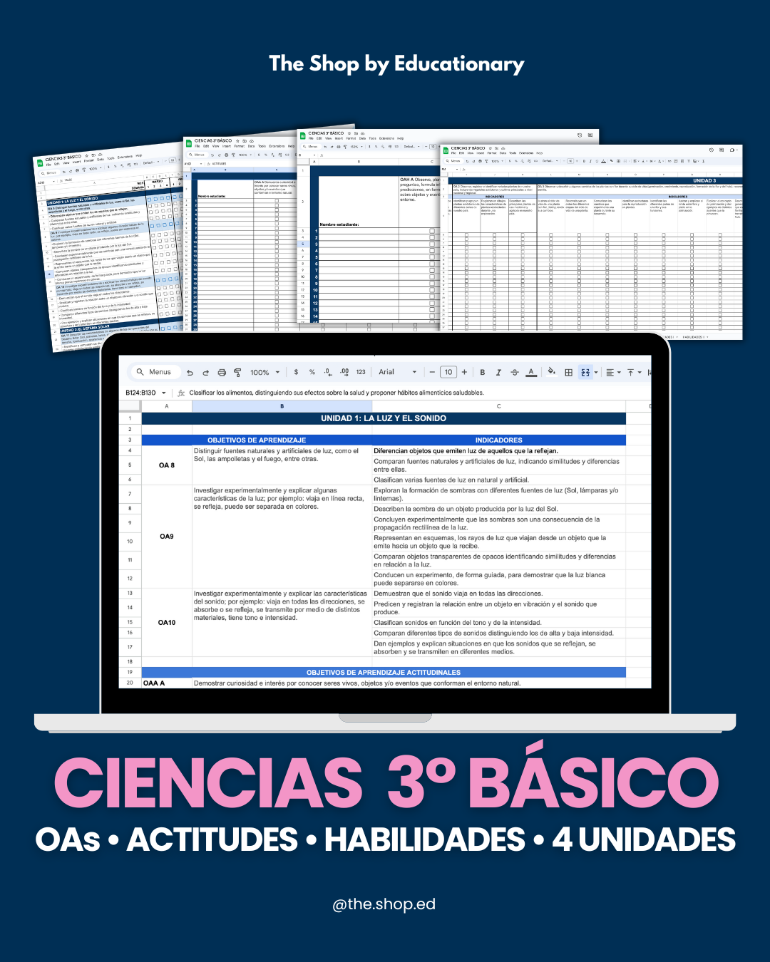 SET CIENCIAS 3° BÁSICO