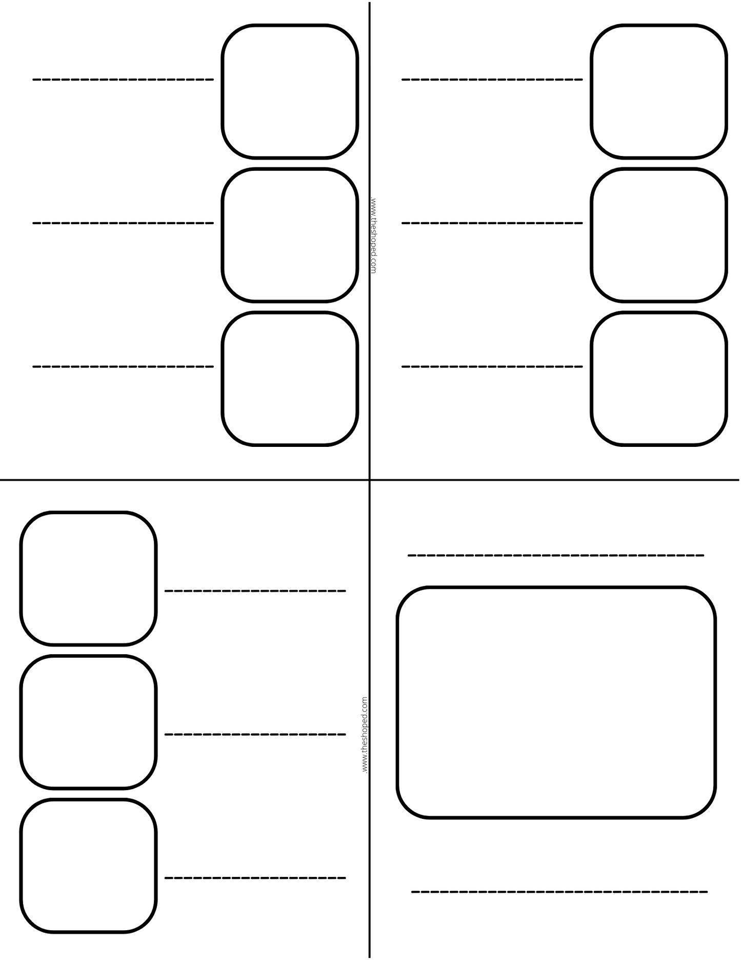 Plantillas para múltiples actividades mini libritos