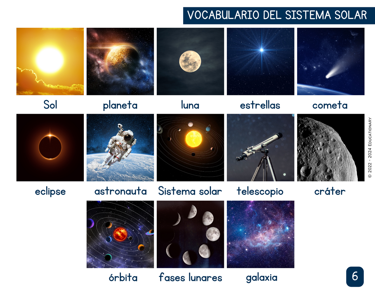 DICCIONARIO DE IMÁGENES - CIENCIAS 3° BÁSICO