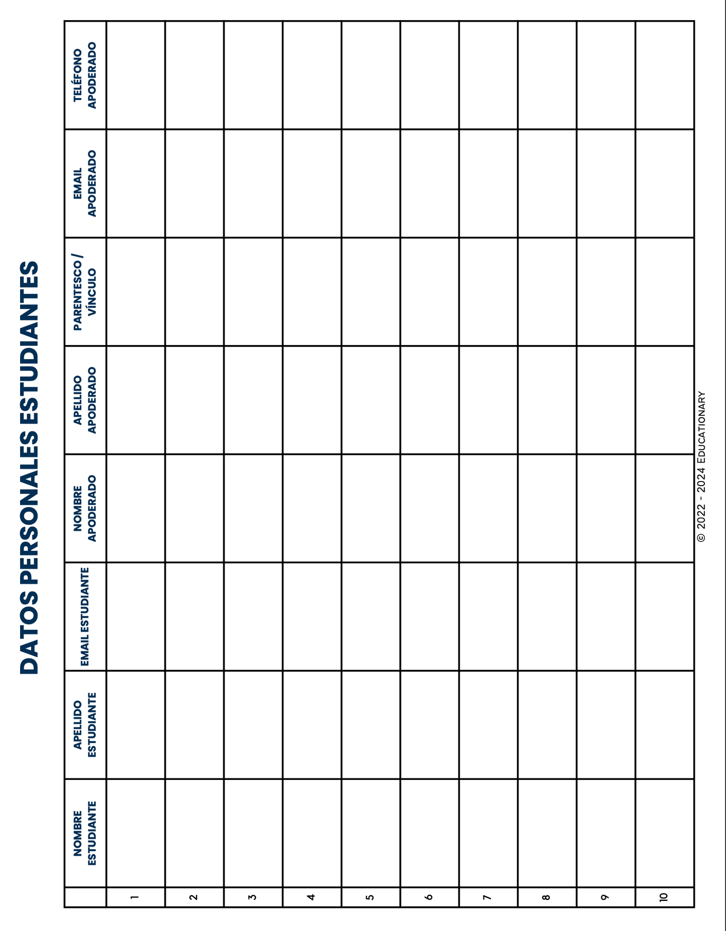 Agenda para Docentes 2024