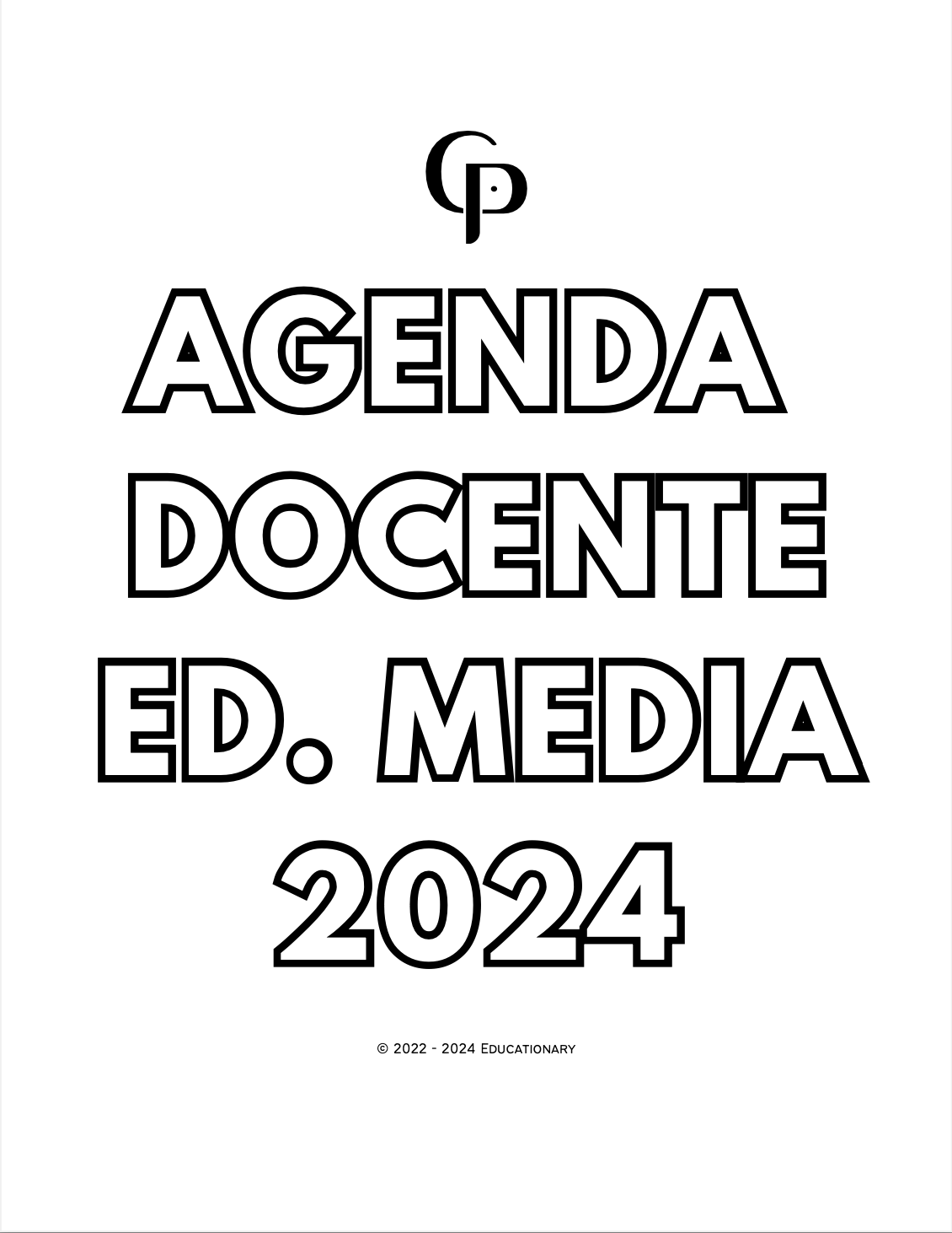 Agenda para Docentes Ed. Media 2024