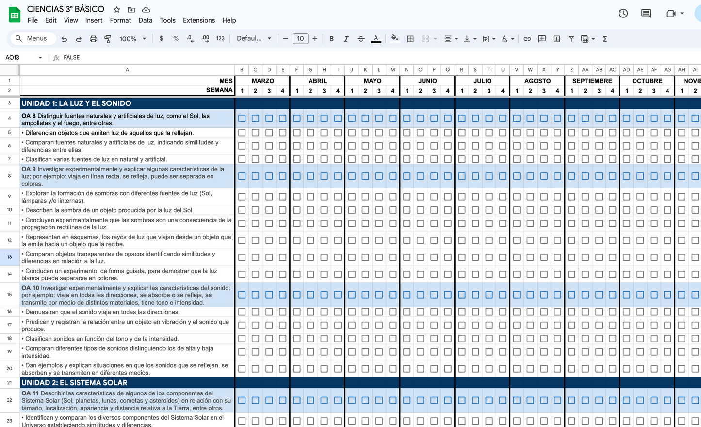 SET CIENCIAS 3° BÁSICO