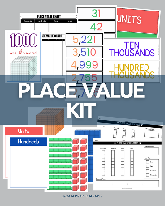 KIT -  Place Value (Inglés)