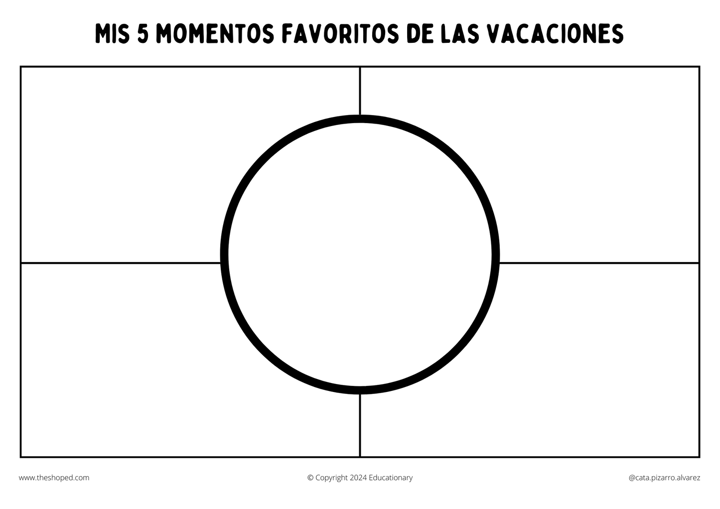 IMPRIMIBLES: 10 Actividades primeros días de clases (en español)