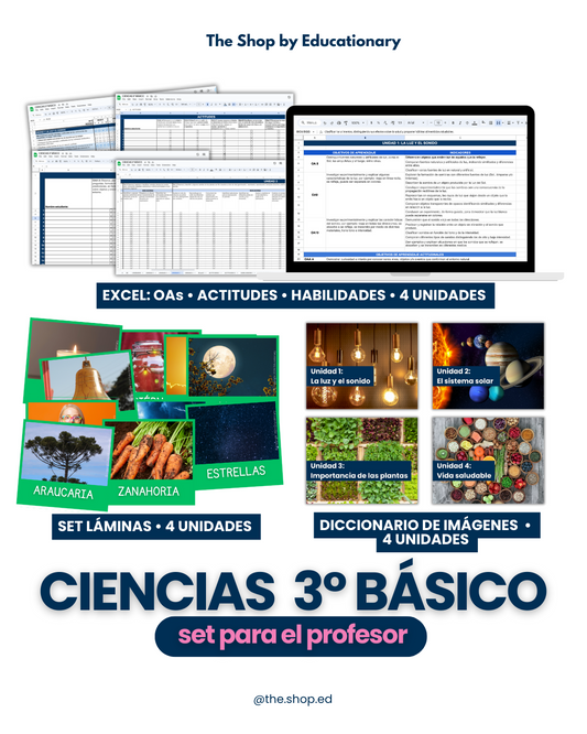 SET CIENCIAS 3° BÁSICO