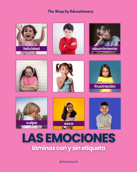 LÁMINAS: Emociones (en español)