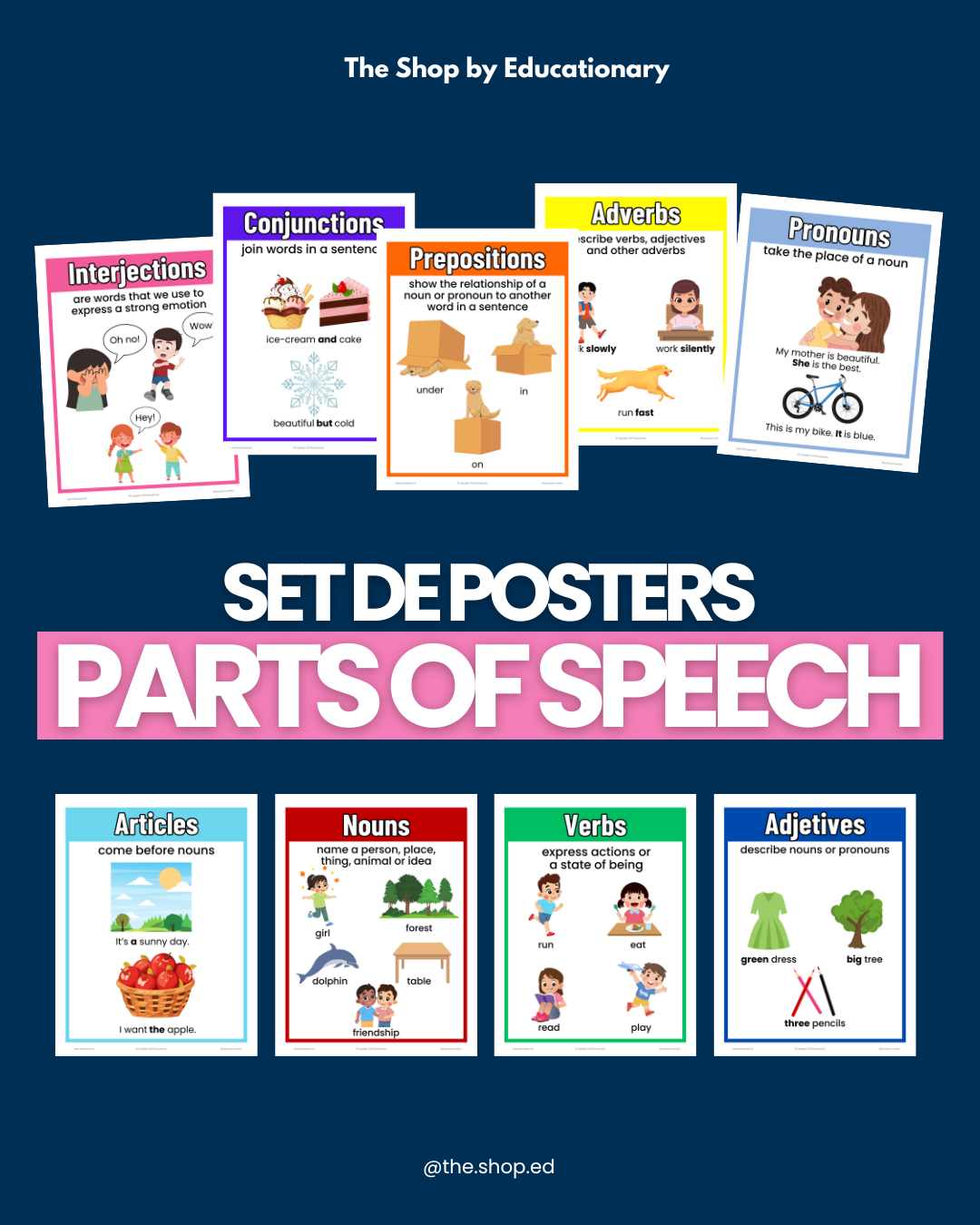 Set Parts of speech